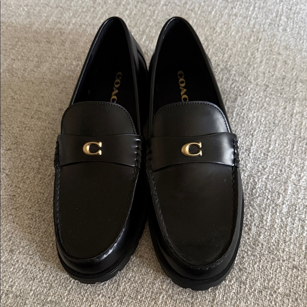 Coach Jocelyn Leather Loafers